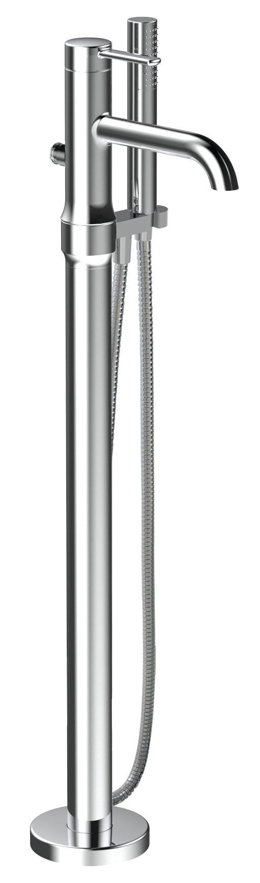 ALT CIRCO Collection - Floormount Tub Filler With Handshower - Vasca Design