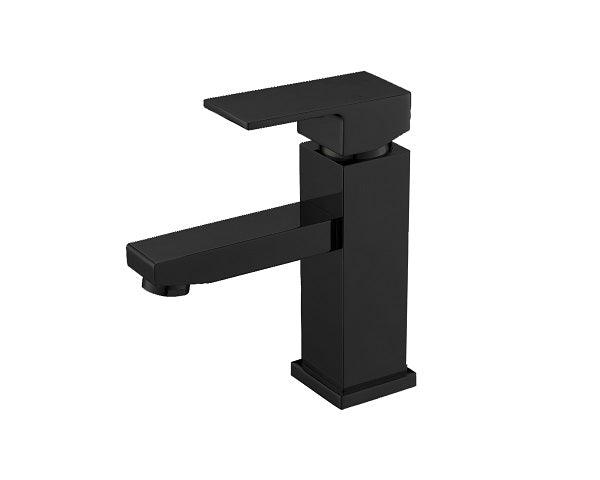 Square One Hole Bathroom Faucet - Vasca Design