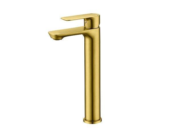 Basin faucet Black/Gold Long 14801 - Vasca Design