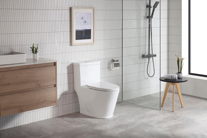 One-piece Dual-Flush Toilet - Vasca Design