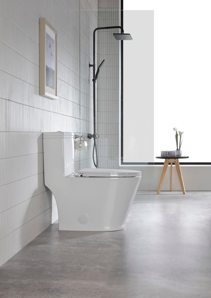 One-piece Dual-Flush Toilet - Vasca Design