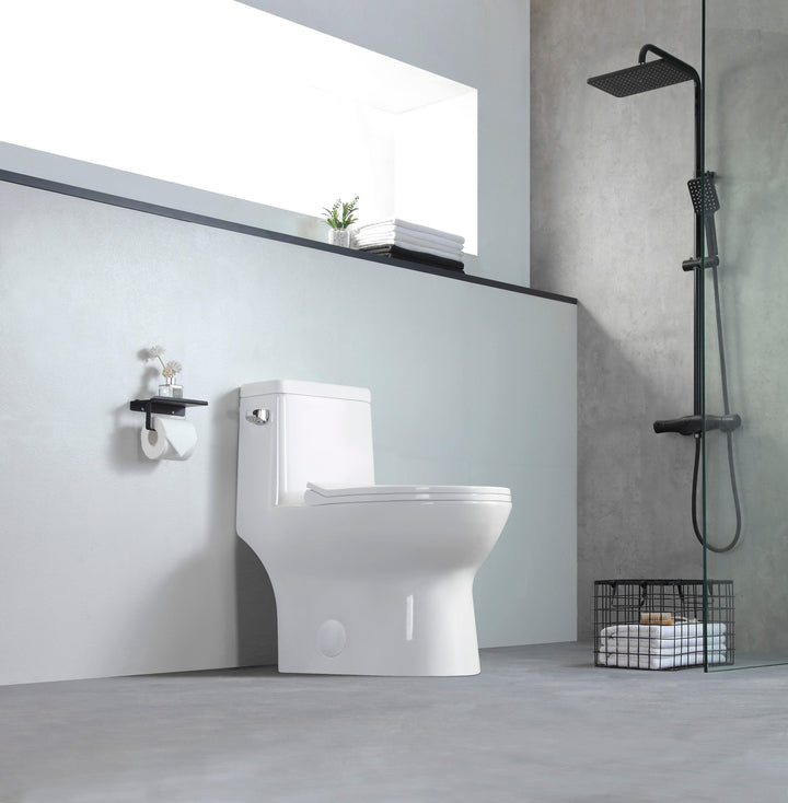 One-piece Single Flush Toilet - Vasca Design