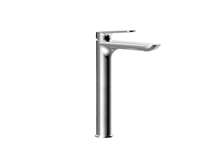 ALT VIA DANTE Collection - Tall Single-Hole Lavatory Faucet Press Pop-Up Drain Included - Vasca Design