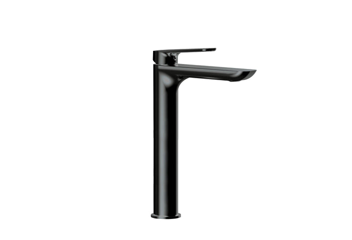 ALT VIA DANTE Collection - Tall Single-Hole Lavatory Faucet Press Pop-Up Drain Included - Vasca Design