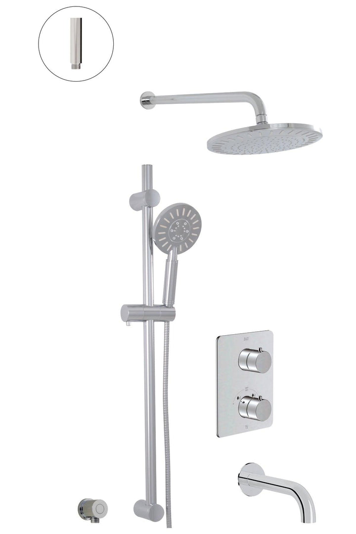 ALT VIA DANTE Collection - Thermostatic shower System 3 Functions - Vasca Design