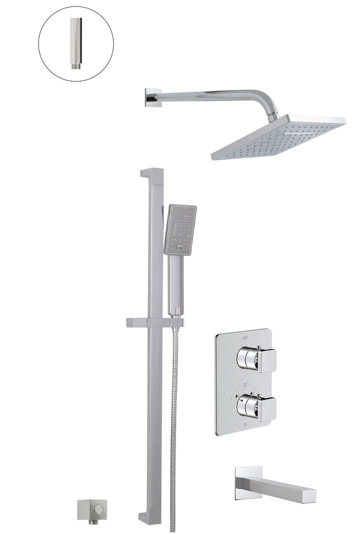 ALT RIGA Collection - Thermostatic shower System 3 Functions - Vasca Design