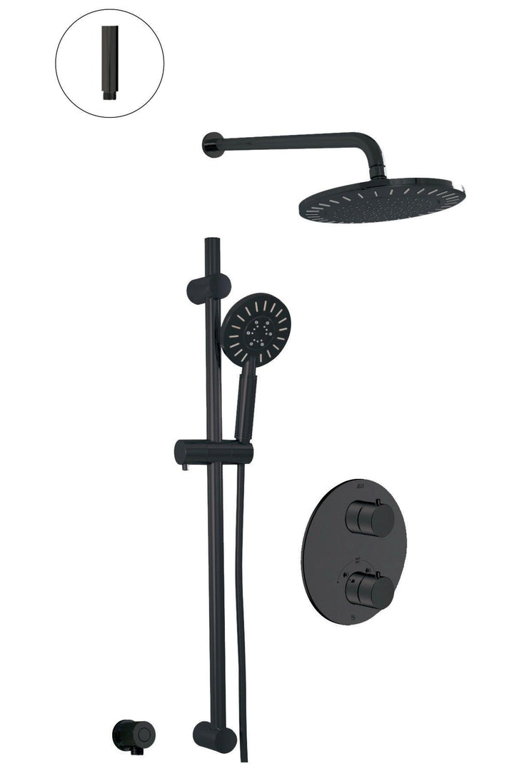 ALT CIRCO Collection - Thermostatic Shower System 2 Functions - Vasca Design