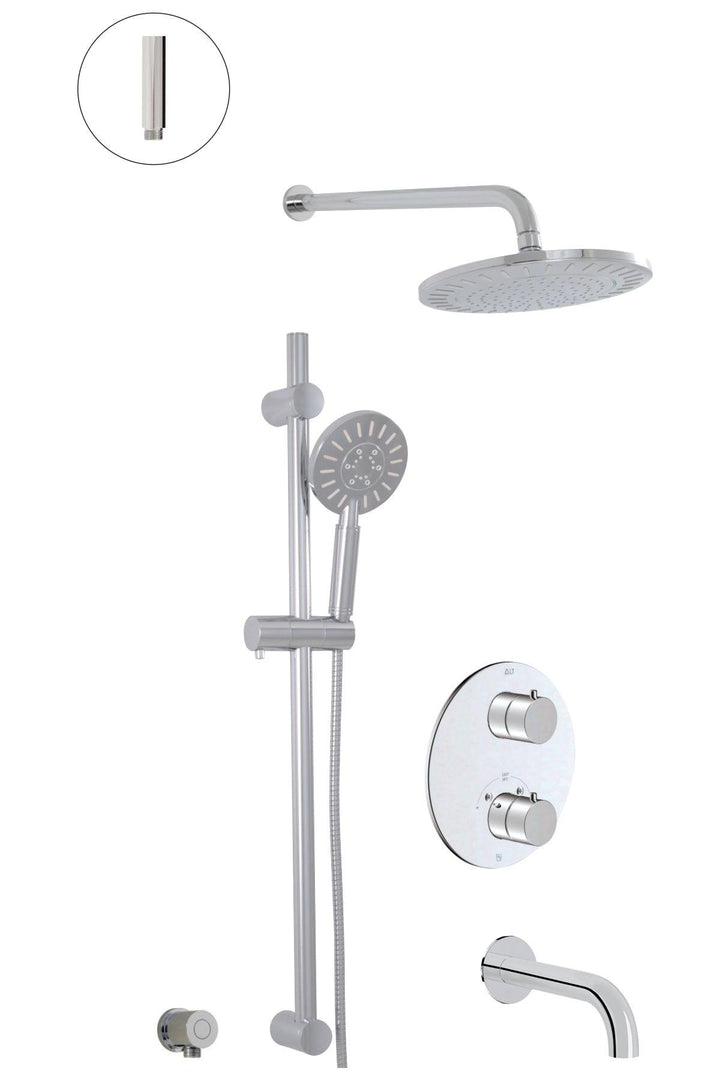 ALT CIRCO Collection - Thermostatic Shower System 3 Functions - Vasca Design