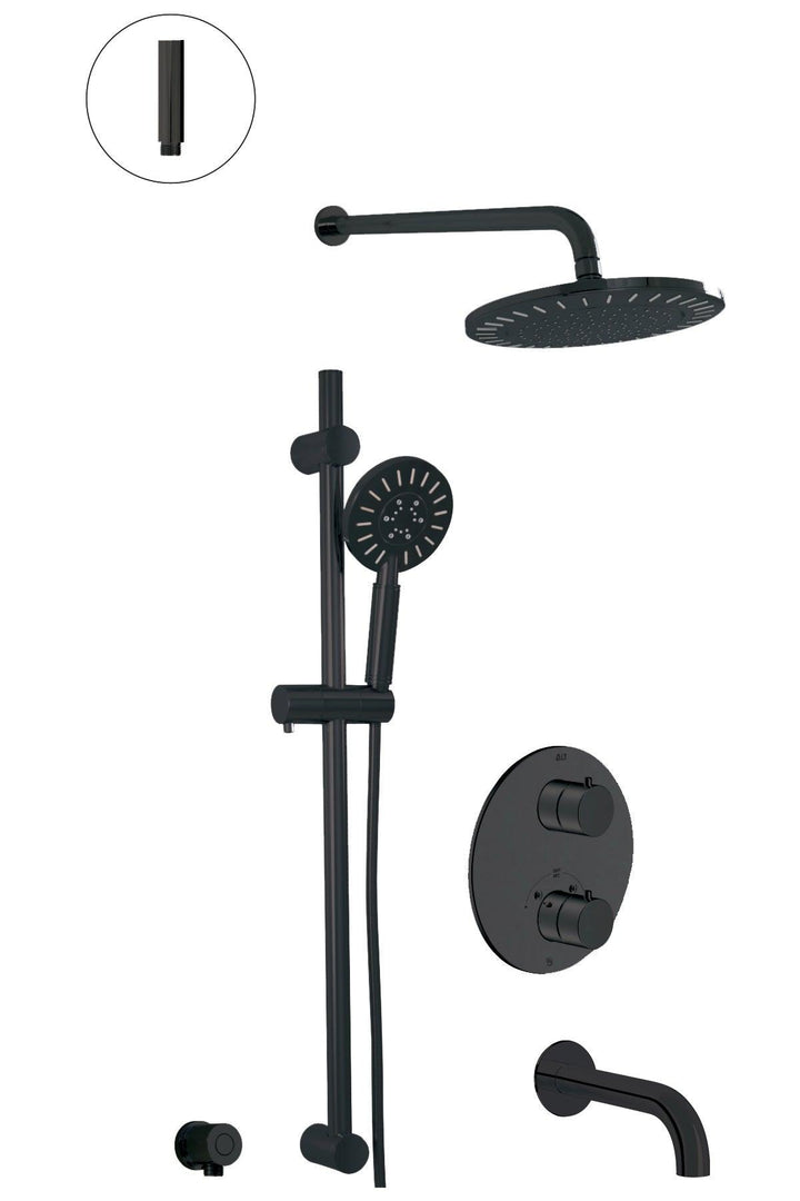 ALT CIRCO Collection - Thermostatic Shower System 3 Functions - Vasca Design