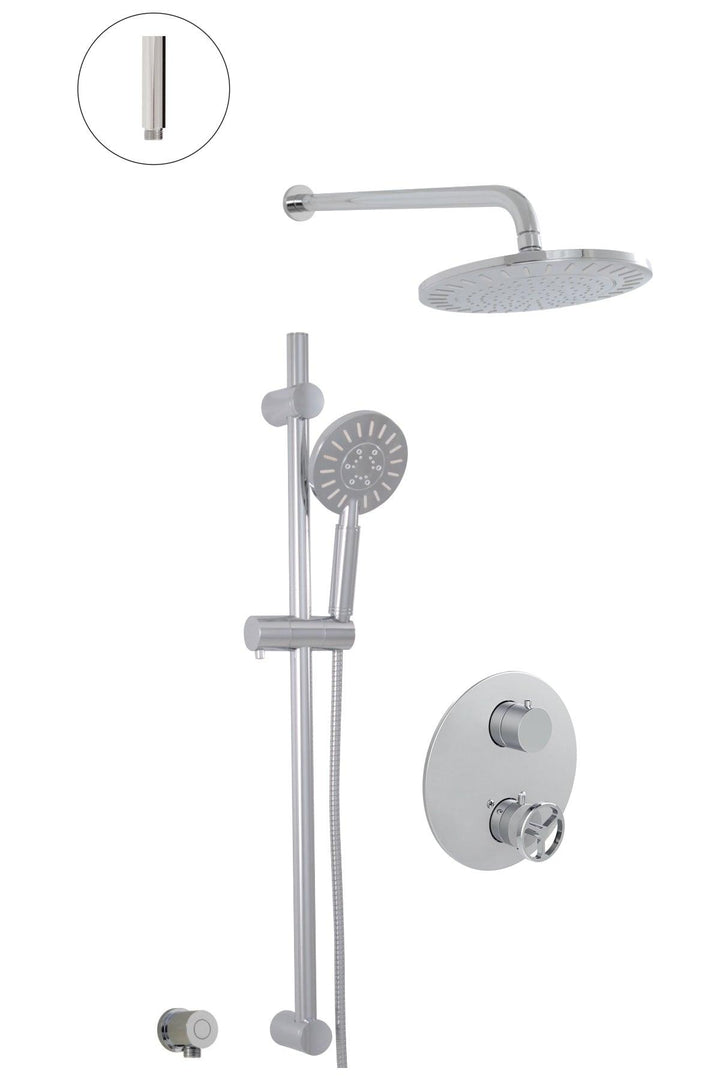 ALT 1840 Collection - Thermostatic Shower System 2 Functions - Vasca Design