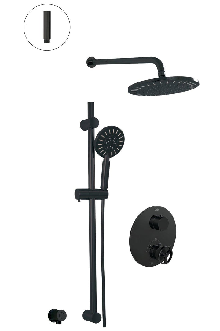 ALT 1840 Collection - Thermostatic Shower System 2 Functions - Vasca Design