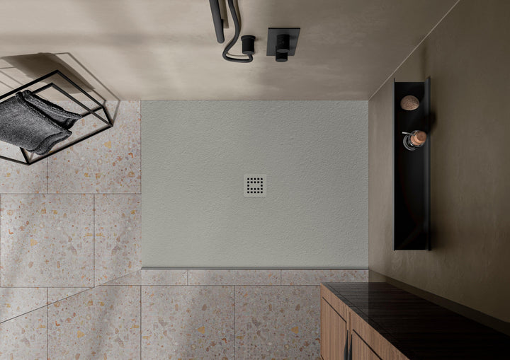 StoneTouch SOLID SURFACE SHOWER BASE 48" x 36" - Vasca Design