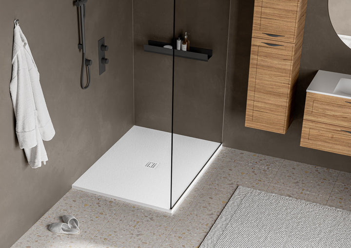 StoneTouch SOLID SURFACE SHOWER BASE 48" x 36" - Vasca Design