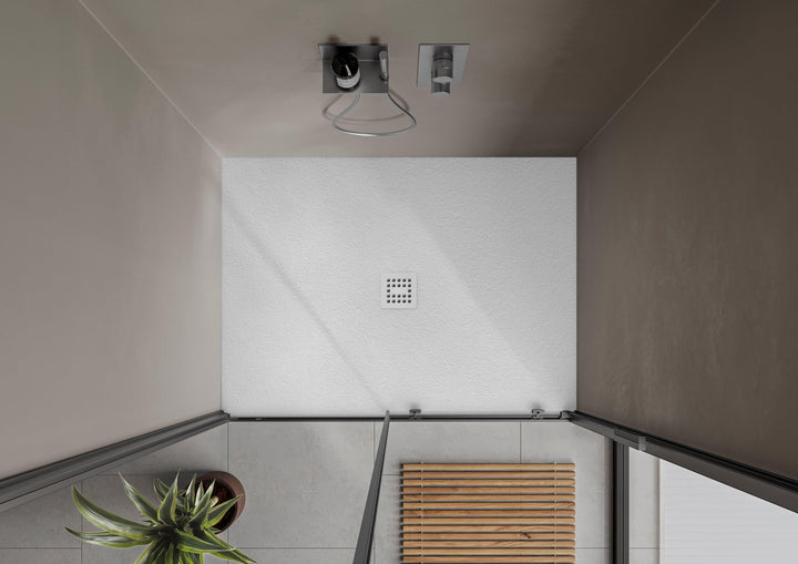 StoneTouch SOLID SURFACE SHOWER BASE 48" x 36" - Vasca Design