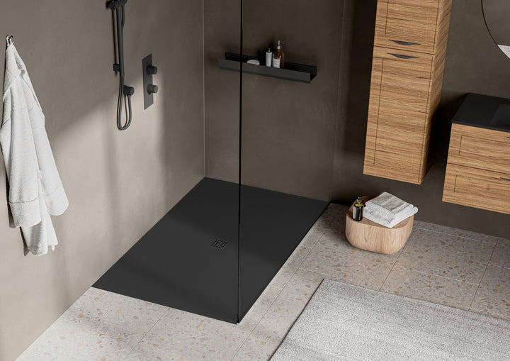 StoneTouch SOLID SURFACE SHOWER BASE 60" x 36" - Vasca Design