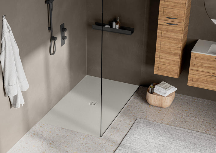 StoneTouch SOLID SURFACE SHOWER BASE 60" x 36" - Vasca Design