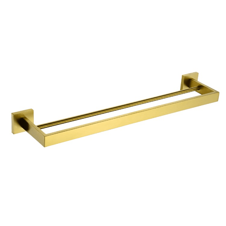 Double Towel Rack Black - Barre de serviette double (A7002) - Vasca Design