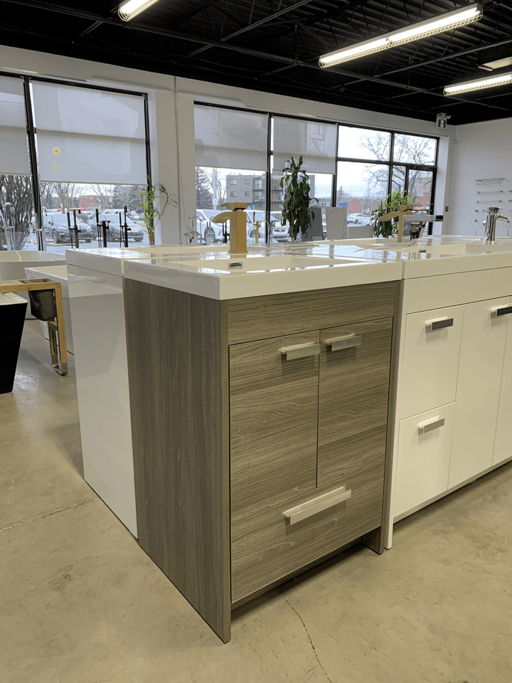 Lugano Vanity Maple Grey - Vasca Design