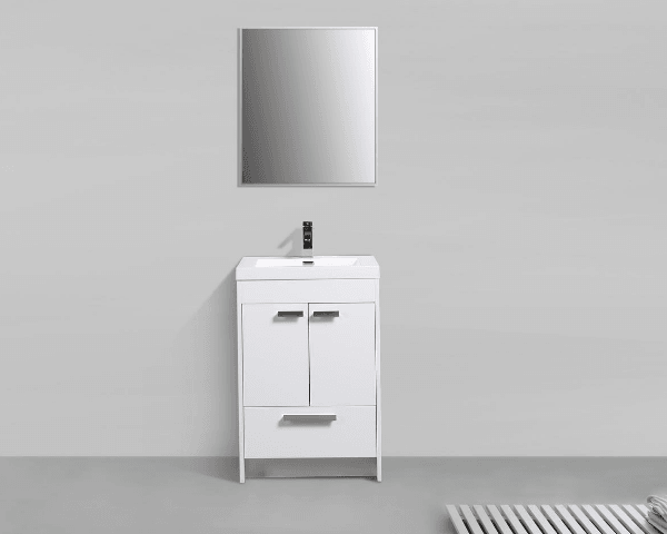 Lugano Vanity White - Vasca Design