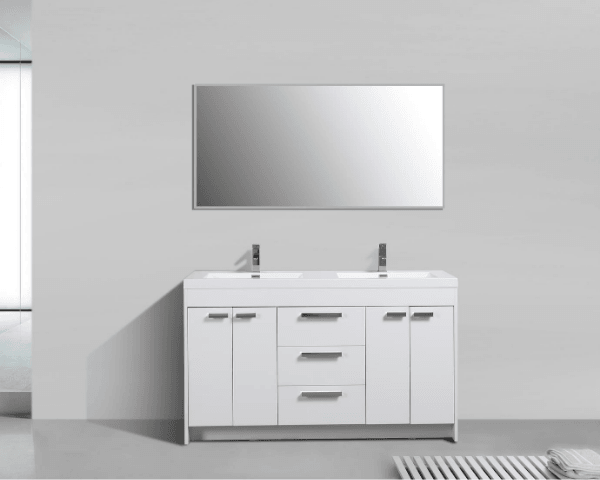 Lugano Vanity White - Vasca Design