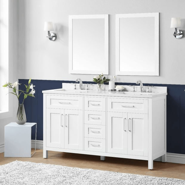 Nevada double vanity - 60" - Vasca Design