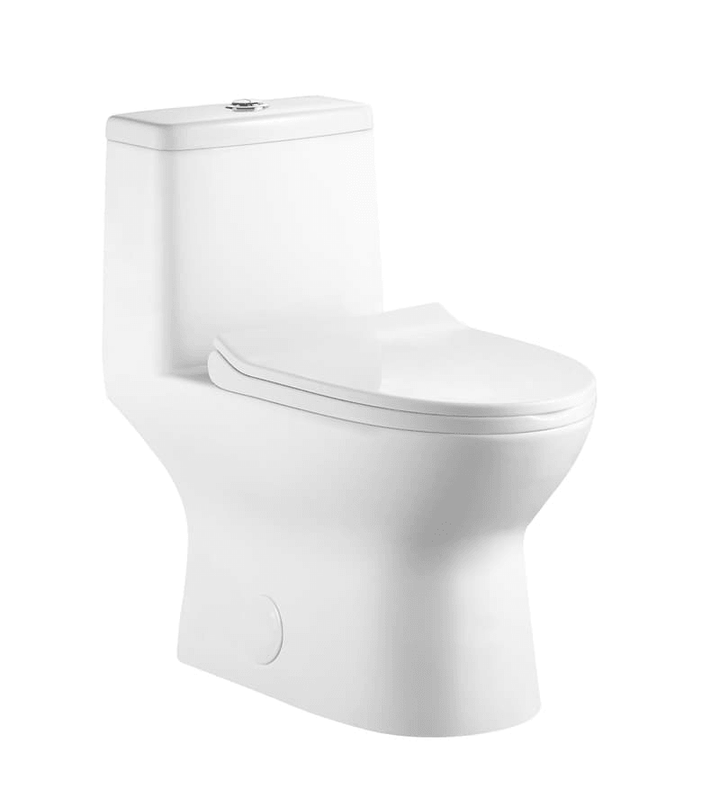 One-Piece Toilet - 10" Installation From Finished Wall (IM-0310) - Vasca Design