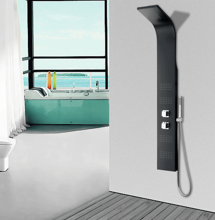 Colonne de douche ONYX Shower Column (9732) MATTE BLACK - Vasca Design