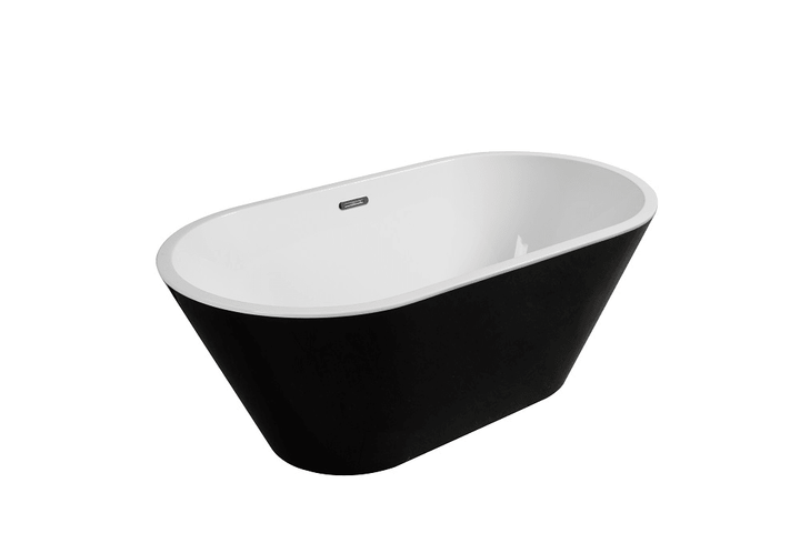 Freestanding Bathtub (Black) - Bain Autoportant (Noir) (8209A) - Vasca Design