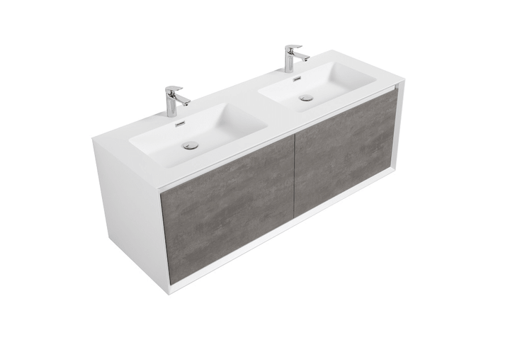 Felix Vanity - Cement Grey - Vasca Design