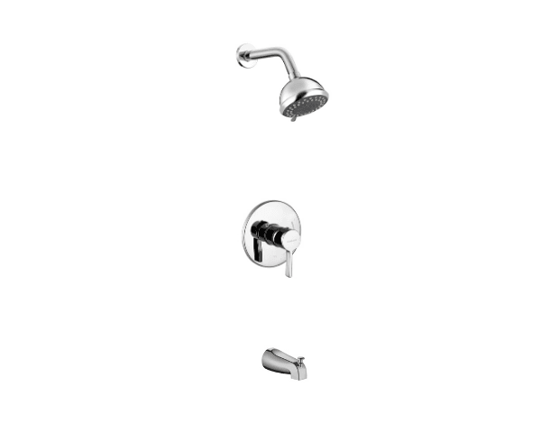 Traditional Shower Kit Chrome - Handheld (19949) - Vasca Design