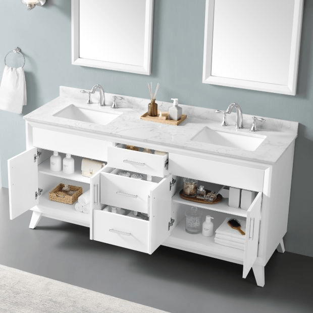 Dunclark 60" Double Vanity - Vasca Design