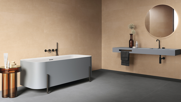 Aura Freestanding Bathtub - 67-Inch / Soft Touch