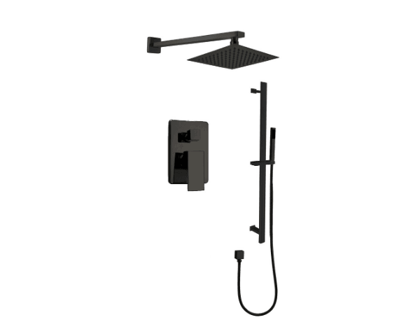 Shower Kit - Kit de douche - Chrome/Black/Gold (6809) - Vasca Design