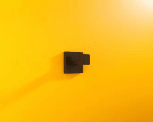 Patère - Robe Hook Black/Chrome (A7011) - Vasca Design