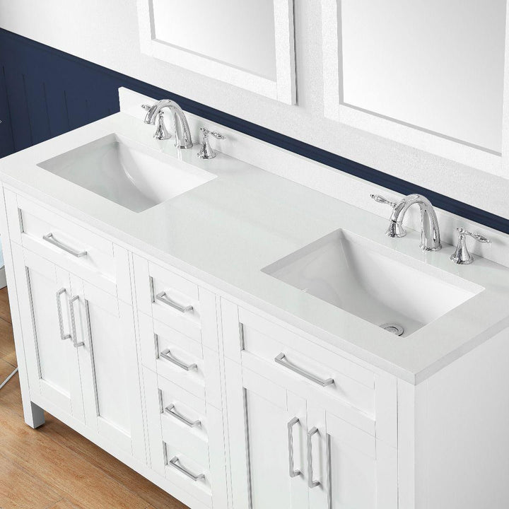 Nevada double vanity - 60" - Vasca Design