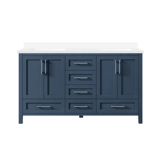 Lourdes Vanity - 60 Greyish Blue - Vasca Design